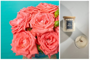 Rose Bouquet αρωματικό κερί